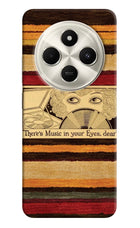 Vinyl Stripes Poco C75 5G Hard Case Back Cover by Casekaro
