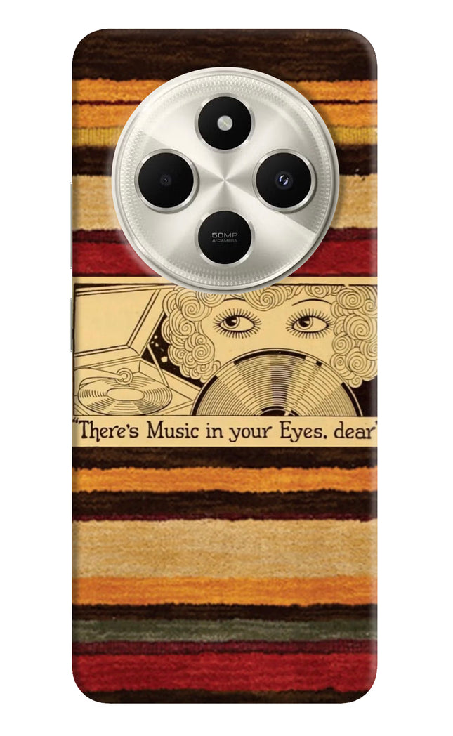 Vinyl Stripes Poco C75 5G Hard Case Back Cover by Casekaro