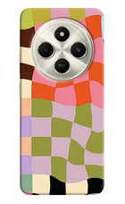 Wavy Grid Poco C75 5G Hard Case Back Cover by Casekaro
