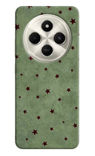 Green Stars Poco C75 5G Hard Case Back Cover by Casekaro