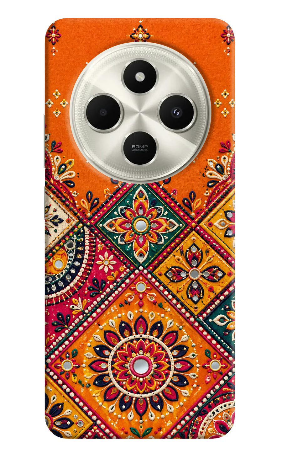 Kutch Glow Poco C75 5G Back Cover, Hard case