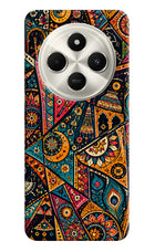 Folk Print Poco C75 5G Hard Case Back Cover by Casekaro