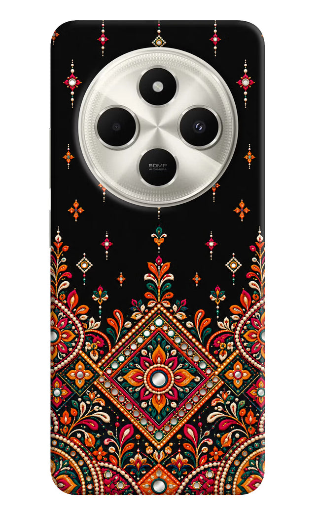 Noir Mehfil Poco C75 5G Hard Case Back Cover by Casekaro