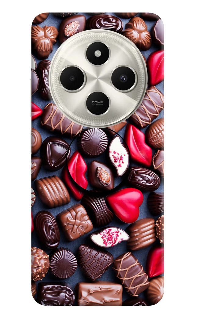 Chocolates Poco C75 5G Pop Case by Casekaro