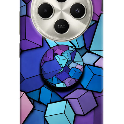 Cubic Abstract Poco C75 5G Pop Case by Casekaro