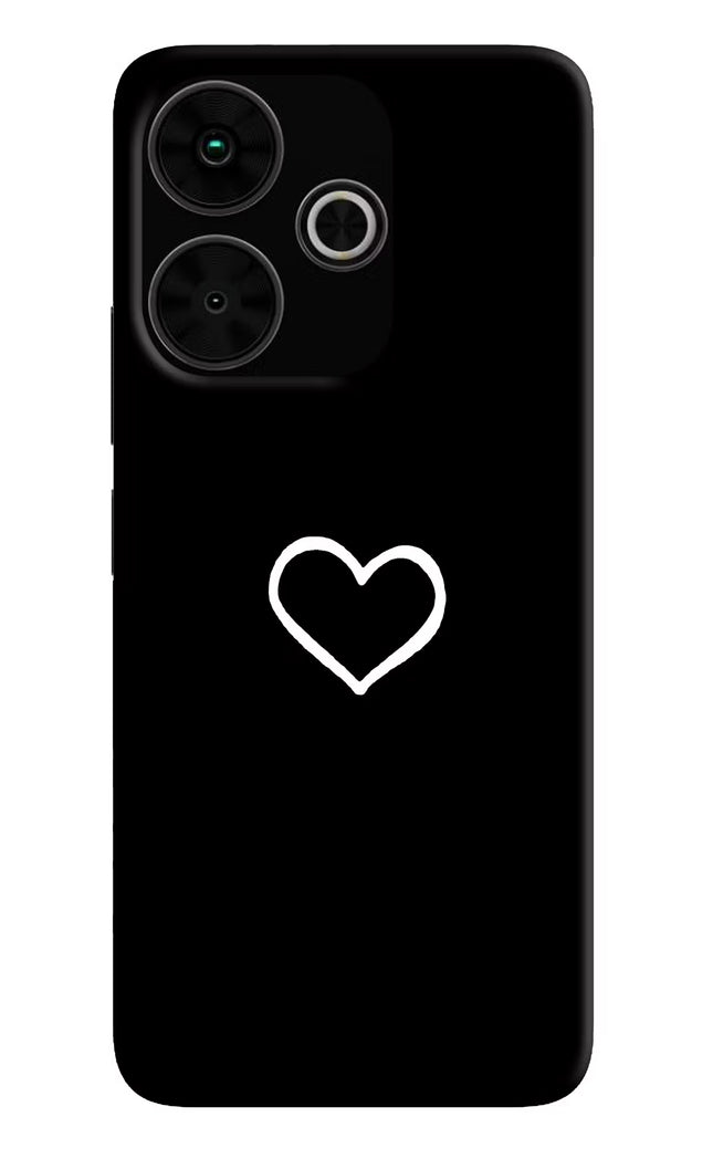 Heart Poco M6 Plus 5G Back Cover
