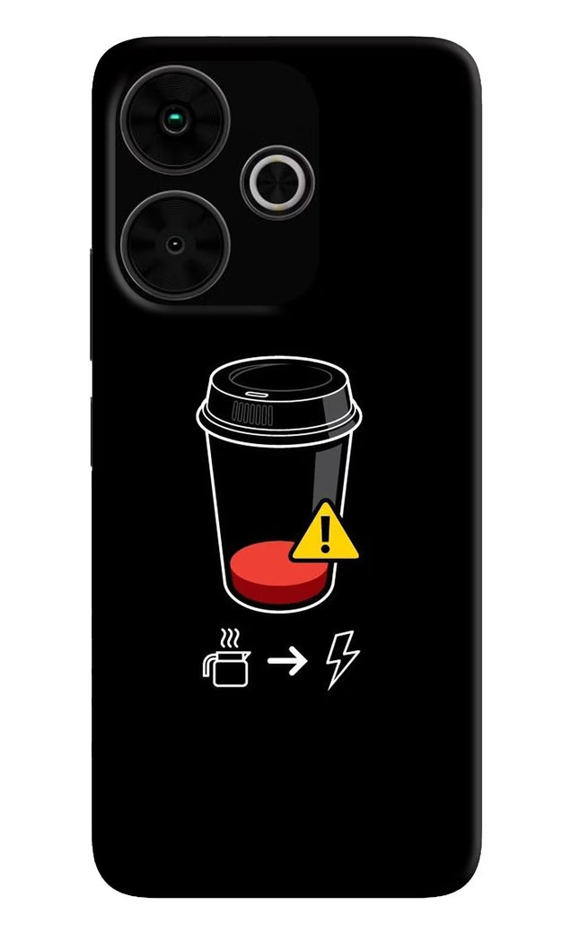 Coffee Poco M6 Plus 5G Back Cover