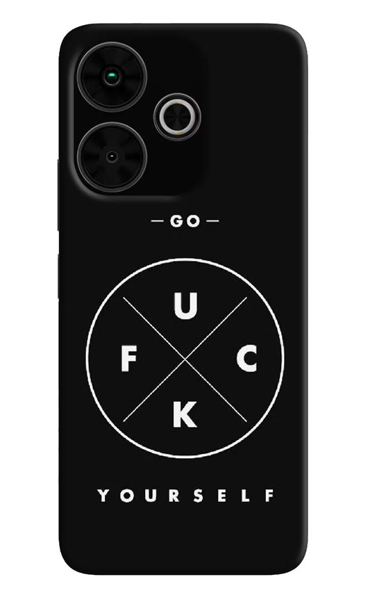 Go Fuck Yourself Poco M6 Plus 5G Back Cover