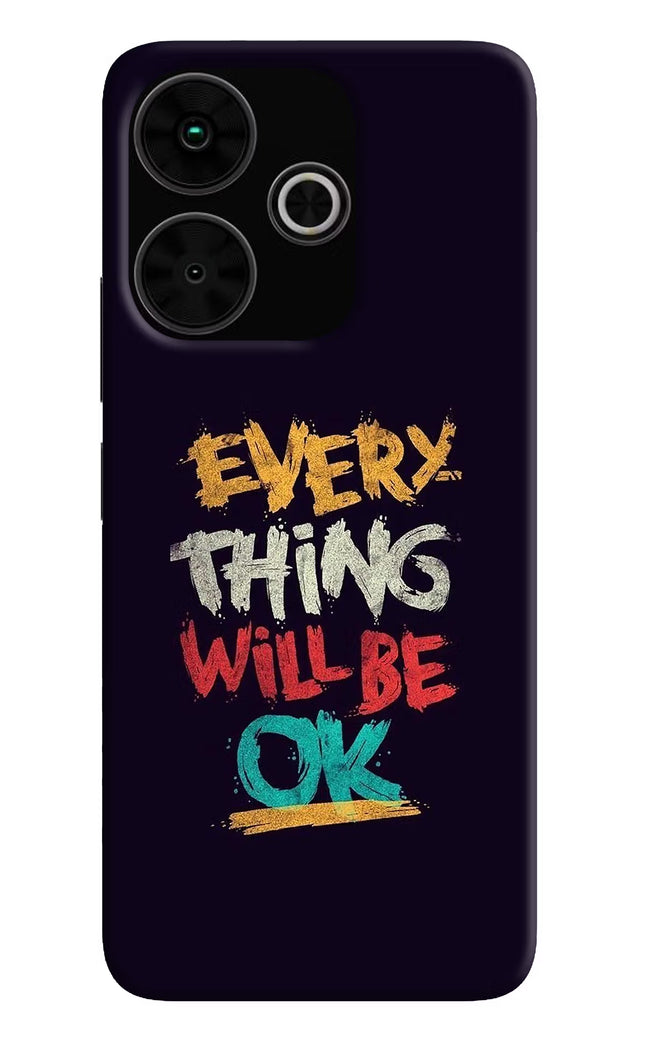 Everything Will Be Ok Poco M6 Plus 5G Back Cover