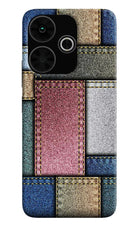 Multicolor Jeans Poco M6 Plus 5G Back Cover