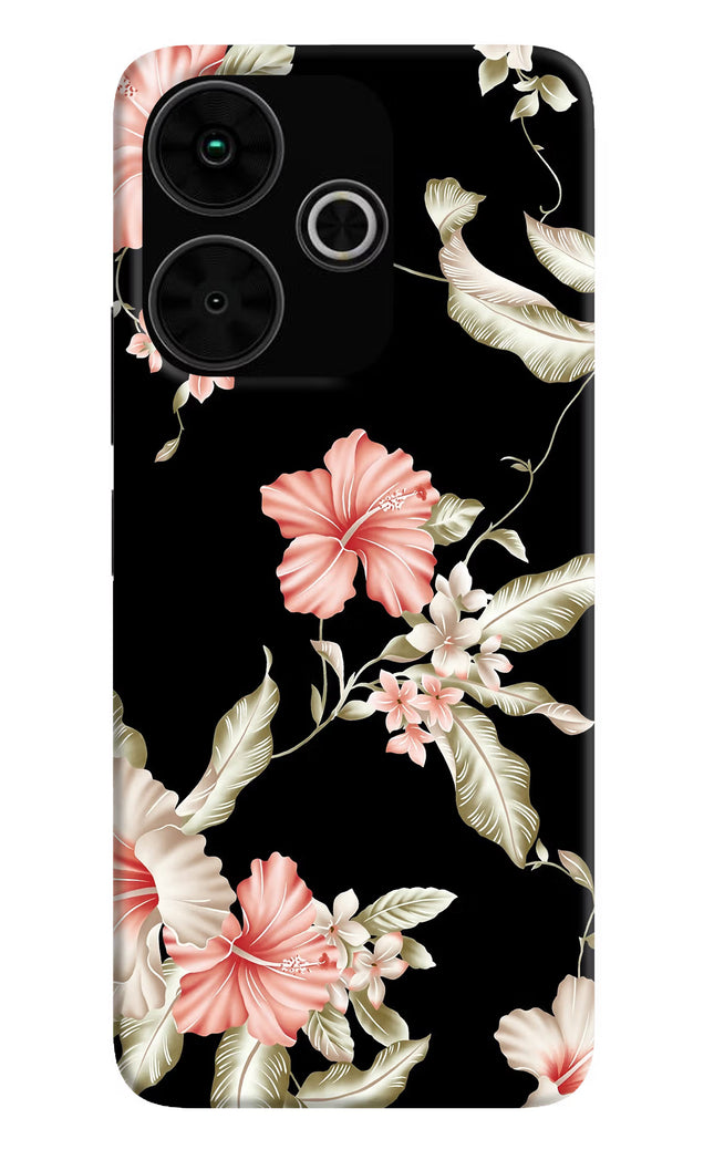 Flowers Poco M6 Plus 5G Back Cover