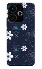 Flowers Poco M6 Plus 5G Back Cover