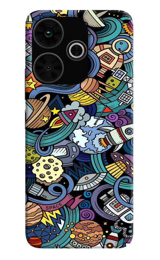 Space Abstract Poco M6 Plus 5G Back Cover