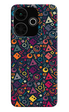 Geometric Abstract Poco M6 Plus 5G Back Cover