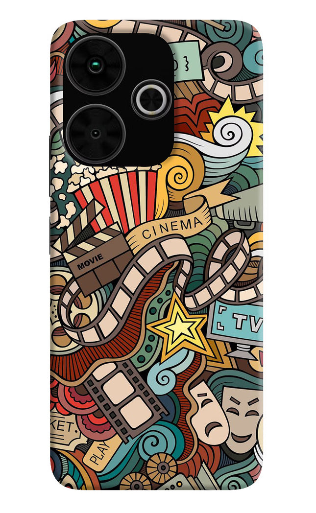 Cinema Abstract Poco M6 Plus 5G Back Cover