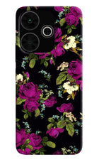 Flowers Poco M6 Plus 5G Back Cover