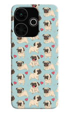 Pug Dog Poco M6 Plus 5G Back Cover
