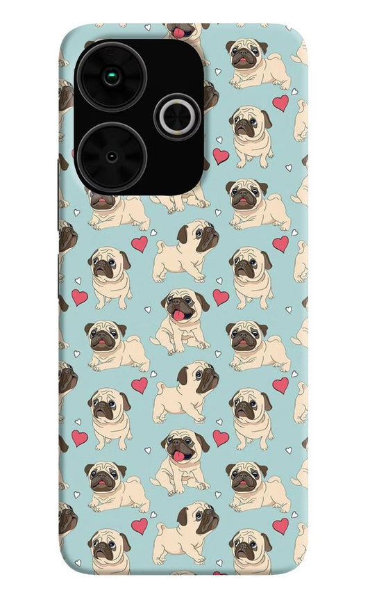 Pug Dog Poco M6 Plus 5G Back Cover