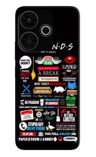 FRIENDS Poco M6 Plus 5G Back Cover