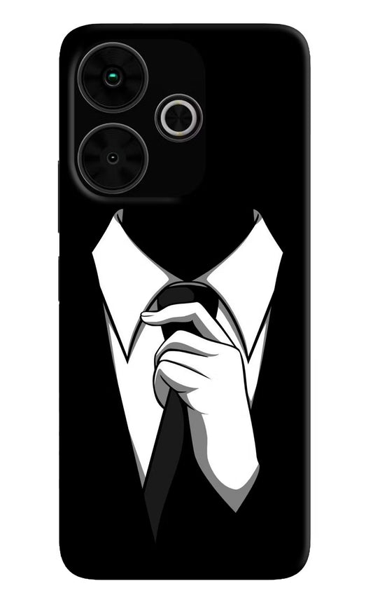 Black Tie Poco M6 Plus 5G Back Cover