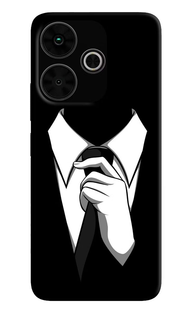 Black Tie Poco M6 Plus 5G Back Cover