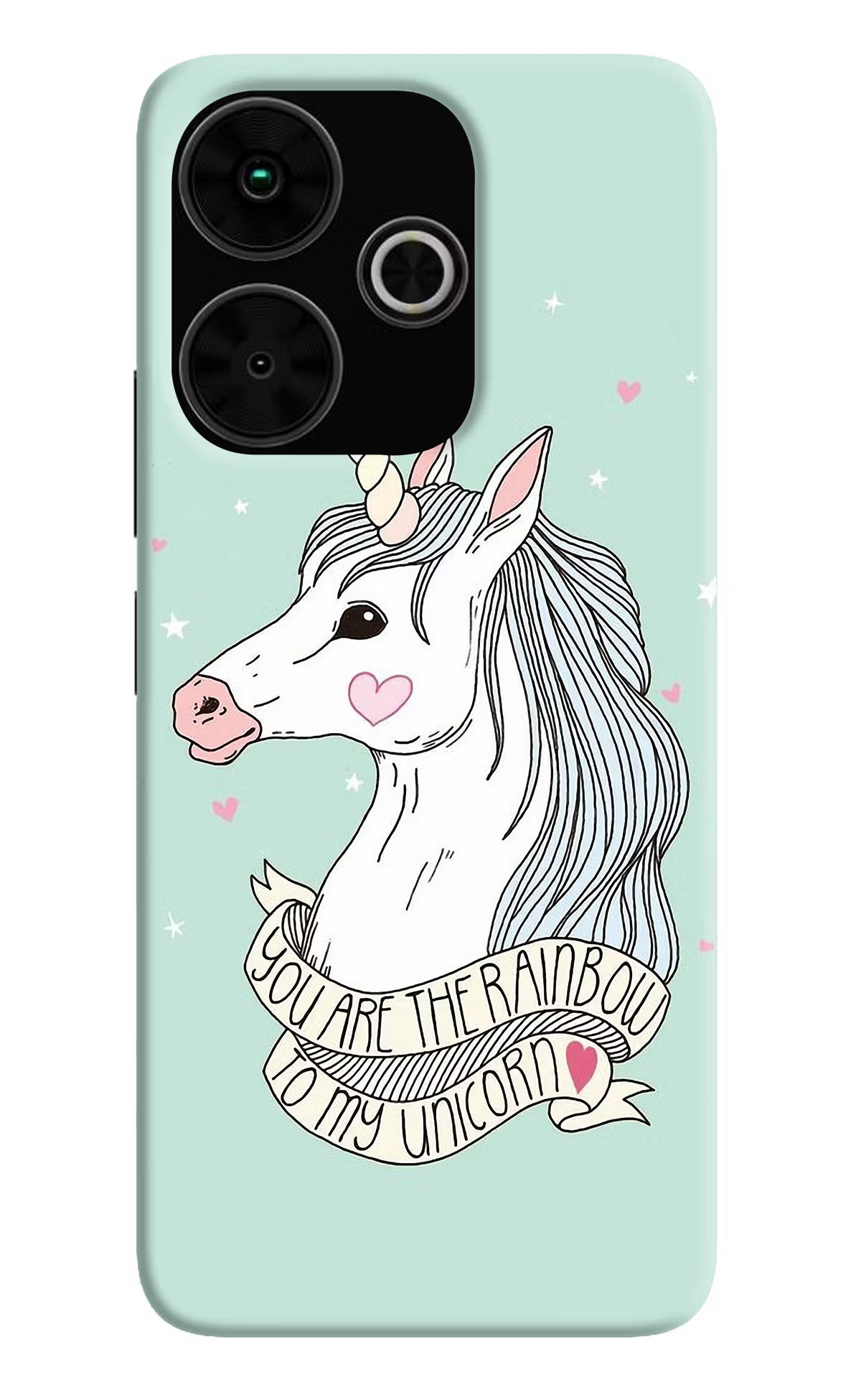Unicorn Wallpaper Poco M6 Plus 5G Back Cover
