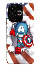 Captain America Poco M6 Plus 5G Back Cover