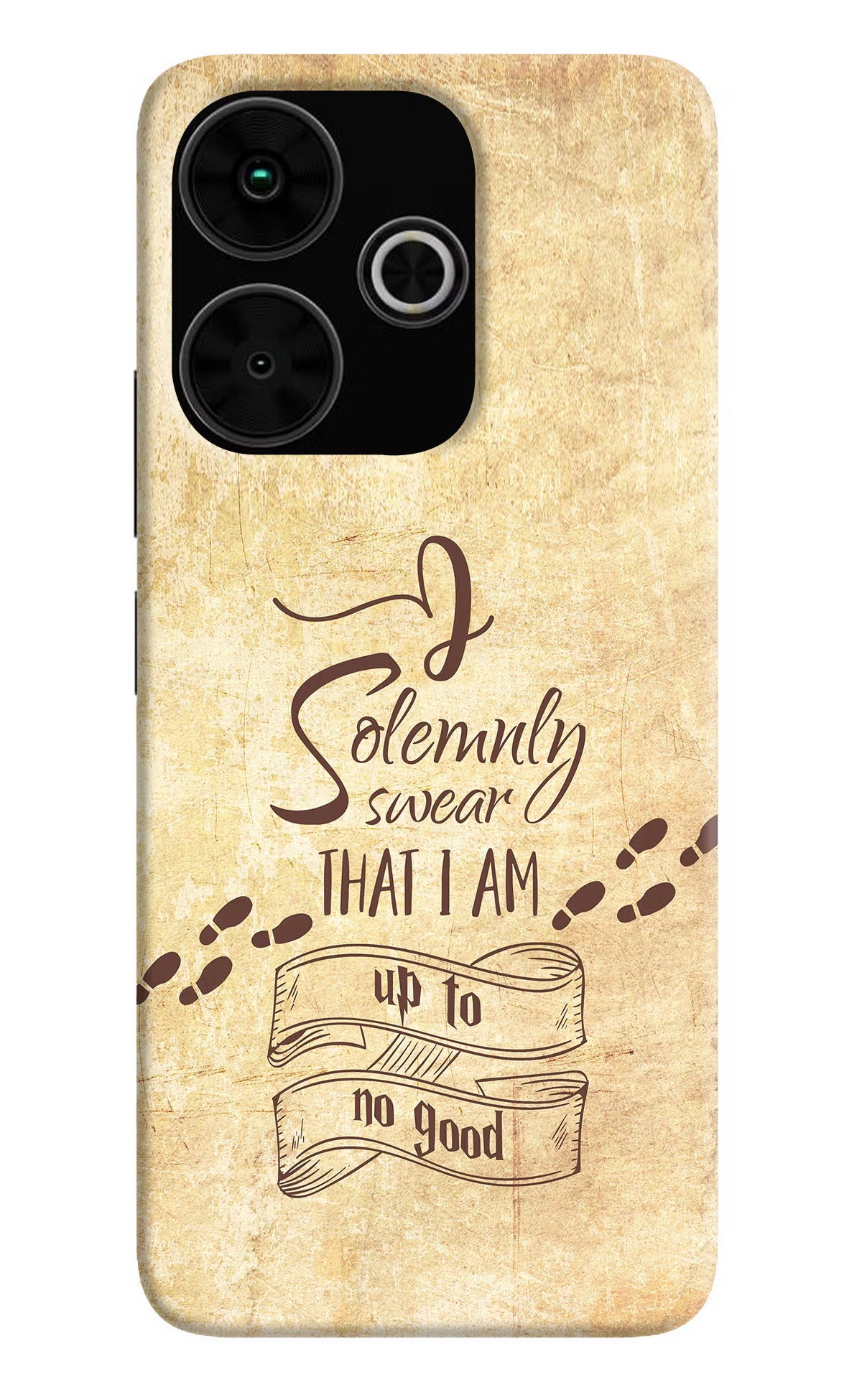 I Solemnly swear that i up to no good Poco M6 Plus 5G Back Cover