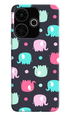 Elephants Poco M6 Plus 5G Back Cover