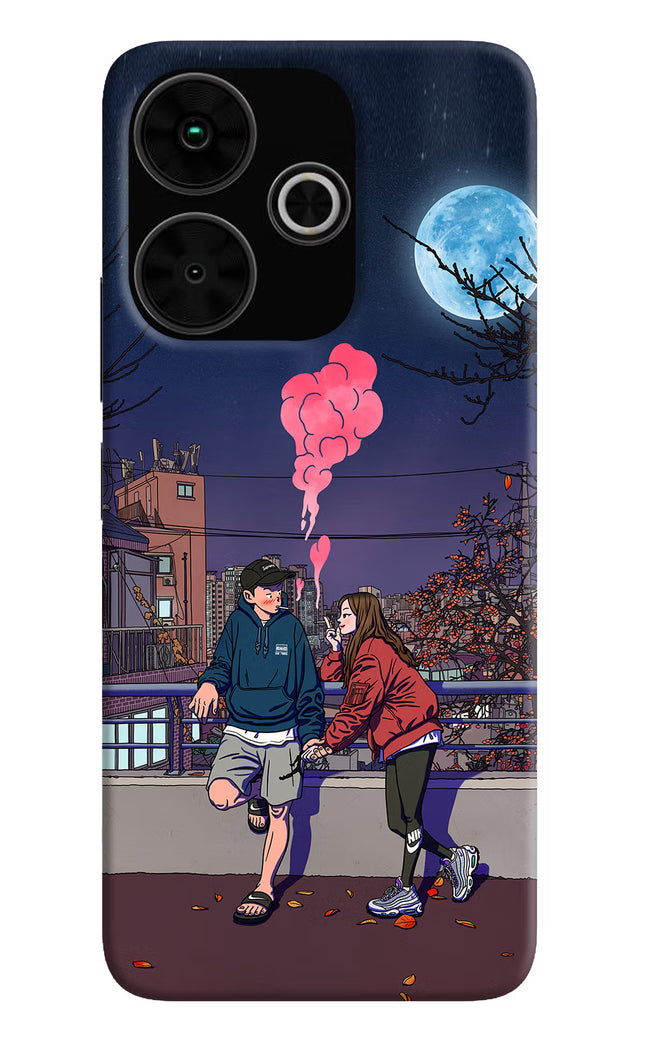 Chilling Couple Poco M6 Plus 5G Back Cover