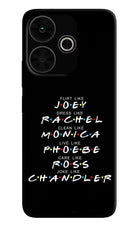 FRIENDS Character Poco M6 Plus 5G Back Cover