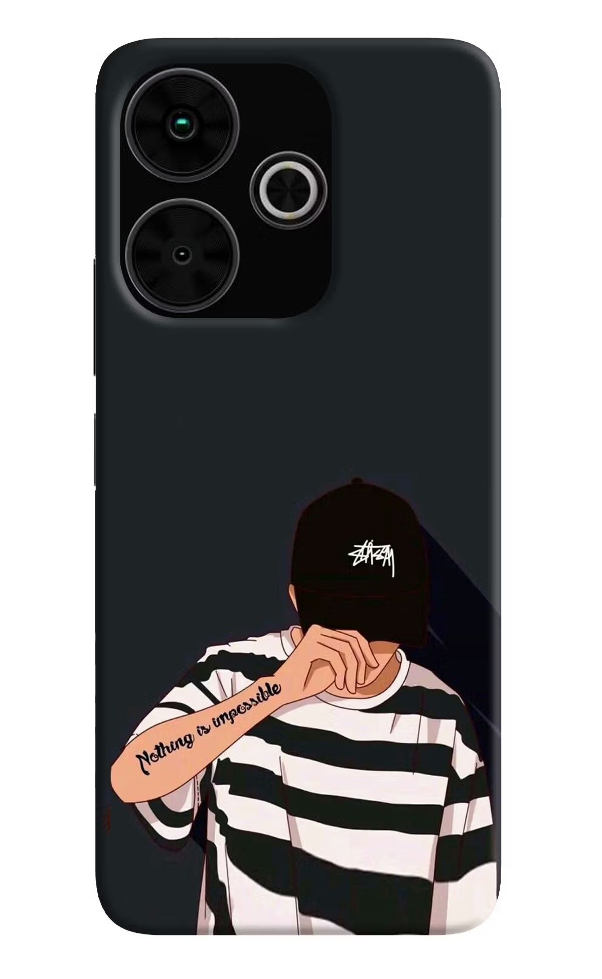 Aesthetic Boy Poco M6 Plus 5G Back Cover