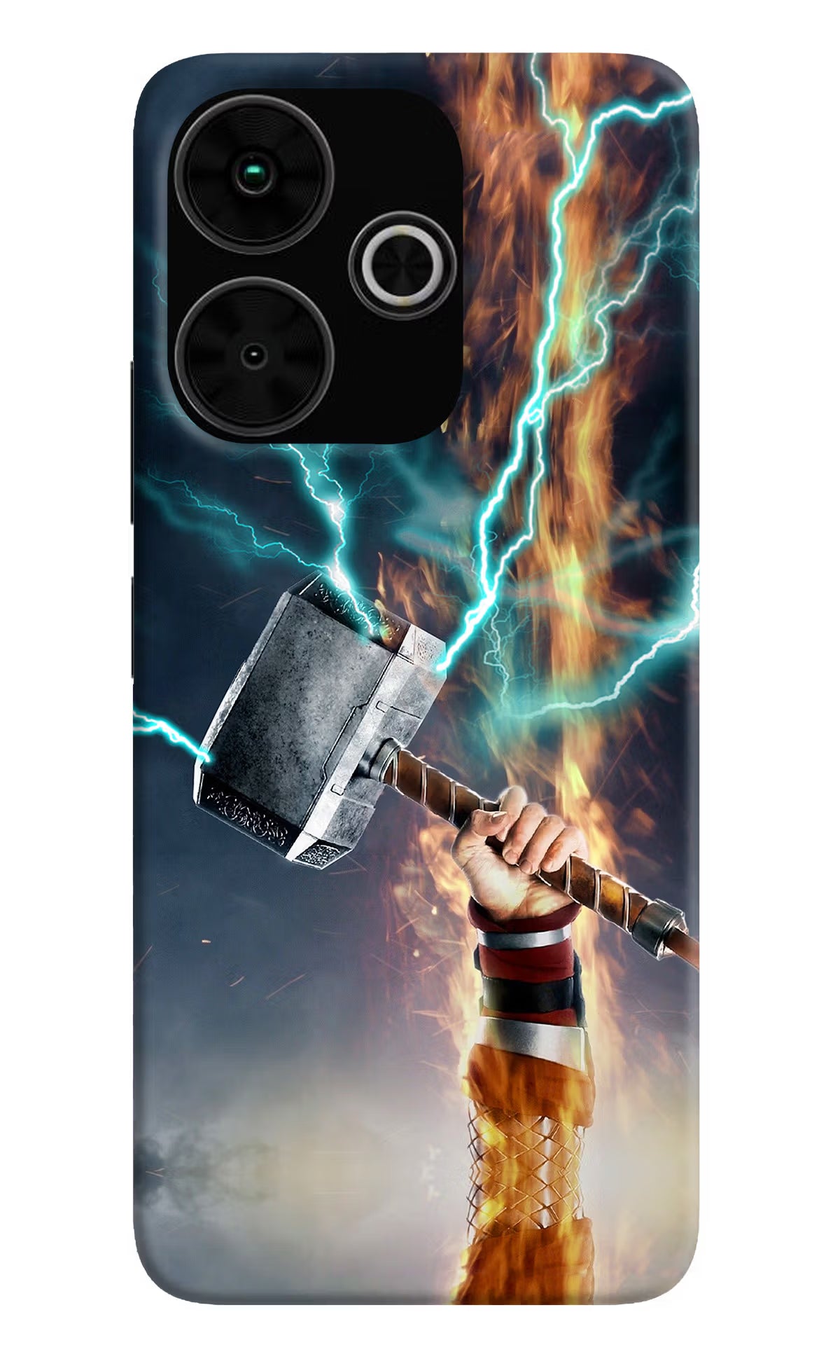 Thor Hammer Mjolnir Poco M6 Plus 5G Back Cover