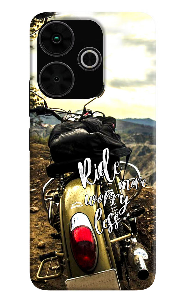 Ride More Worry Less Poco M6 Plus 5G Back Cover
