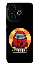 Among Us Shhh! Poco M6 Plus 5G Back Cover