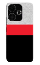 Tri Color Pattern Poco M6 Plus 5G Back Cover