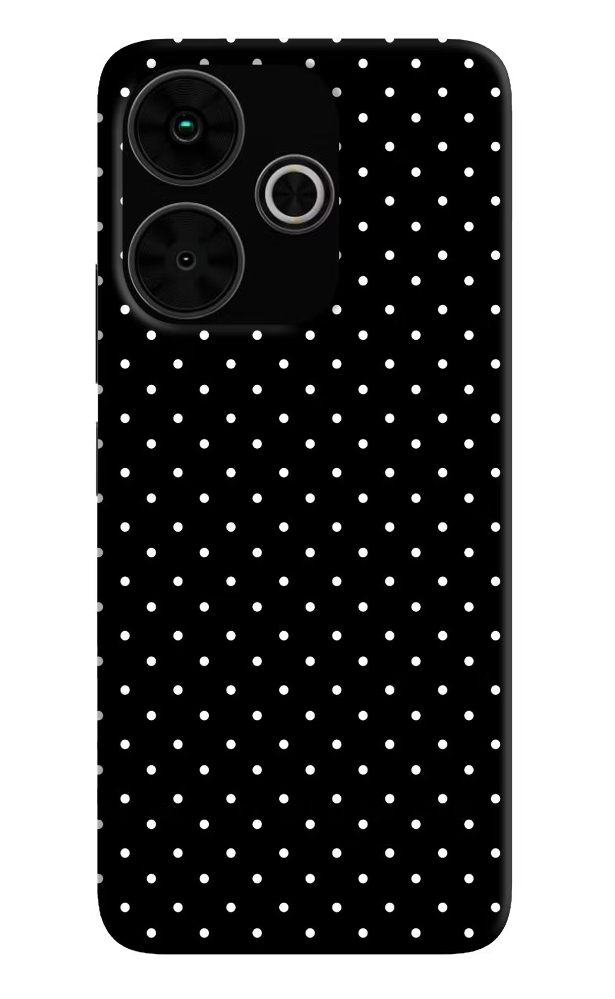 White Dots Poco M6 Plus 5G Back Cover