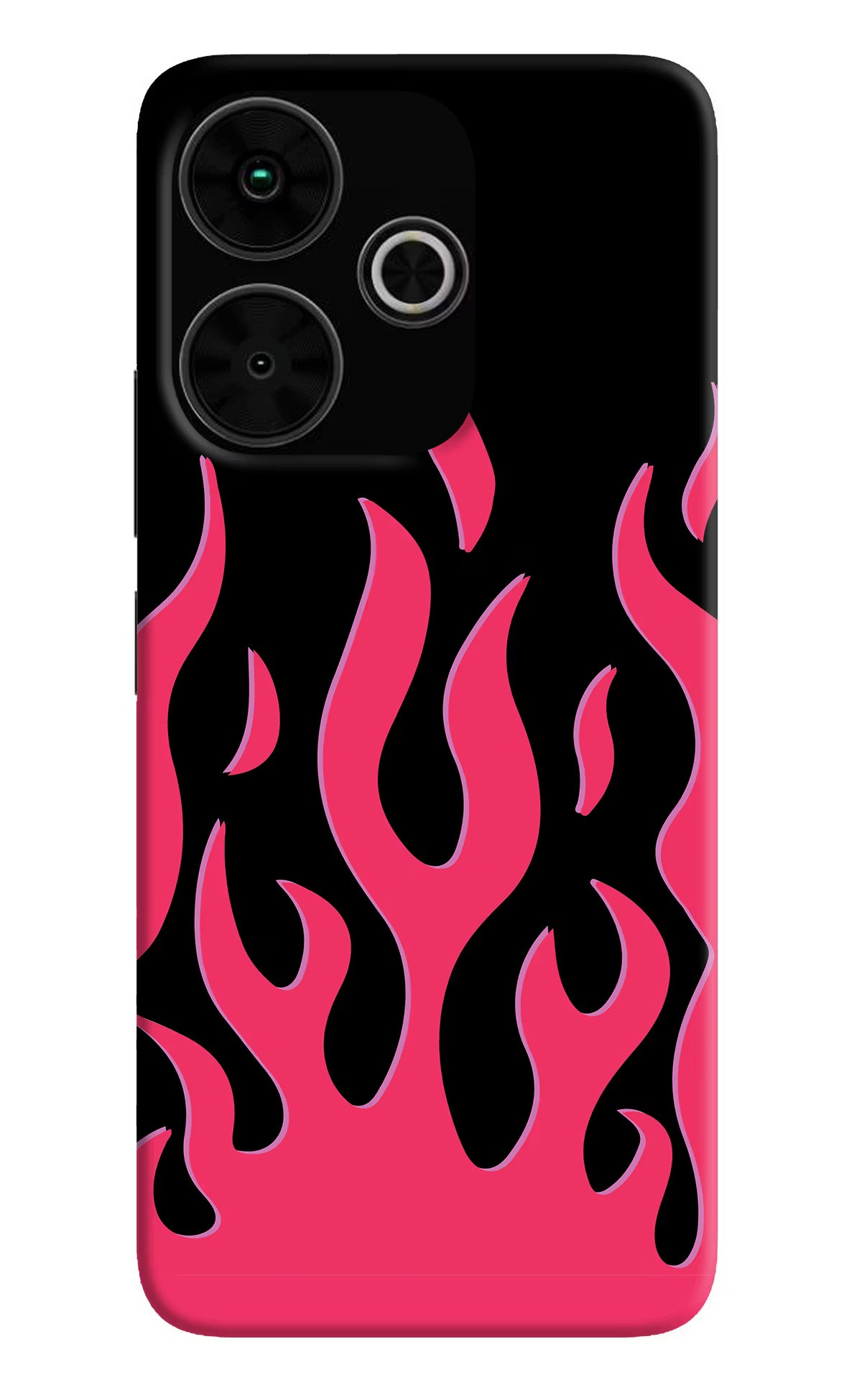 Fire Flames Poco M6 Plus 5G Back Cover