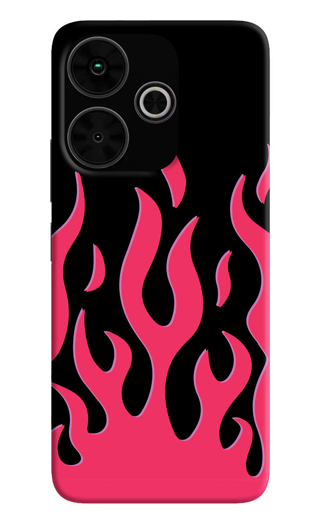 Fire Flames Poco M6 Plus 5G Back Cover