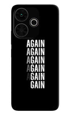 Again Again Gain Poco M6 Plus 5G Back Cover