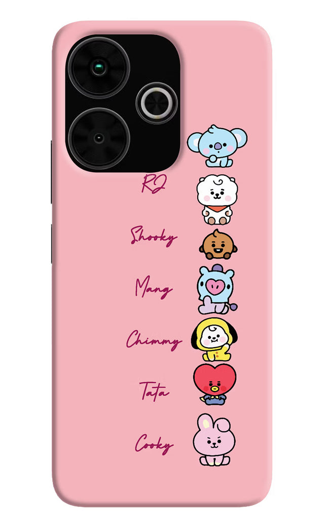 BTS names Poco M6 Plus 5G Back Cover
