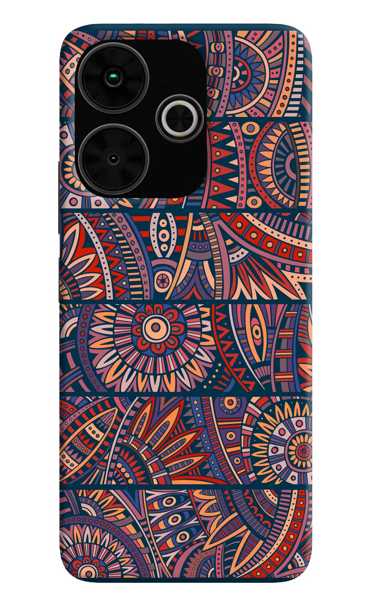 African Culture Design Poco M6 Plus 5G Back Cover