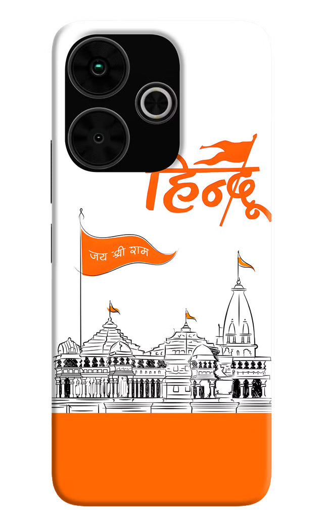 Jai Shree Ram Hindu Poco M6 Plus 5G Back Cover