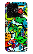 Game Doodle Poco M6 Plus 5G Back Cover