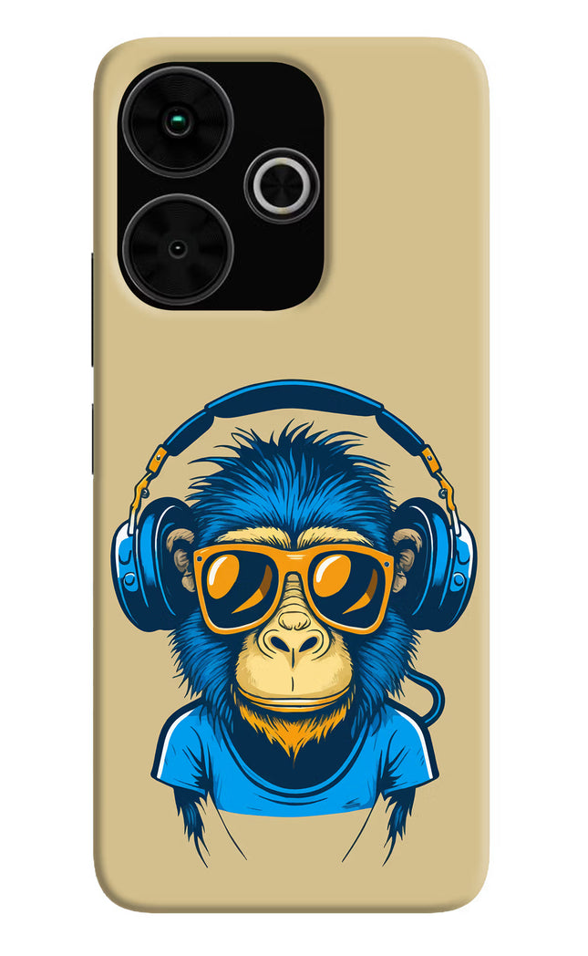 Monkey Headphone Poco M6 Plus 5G Back Cover