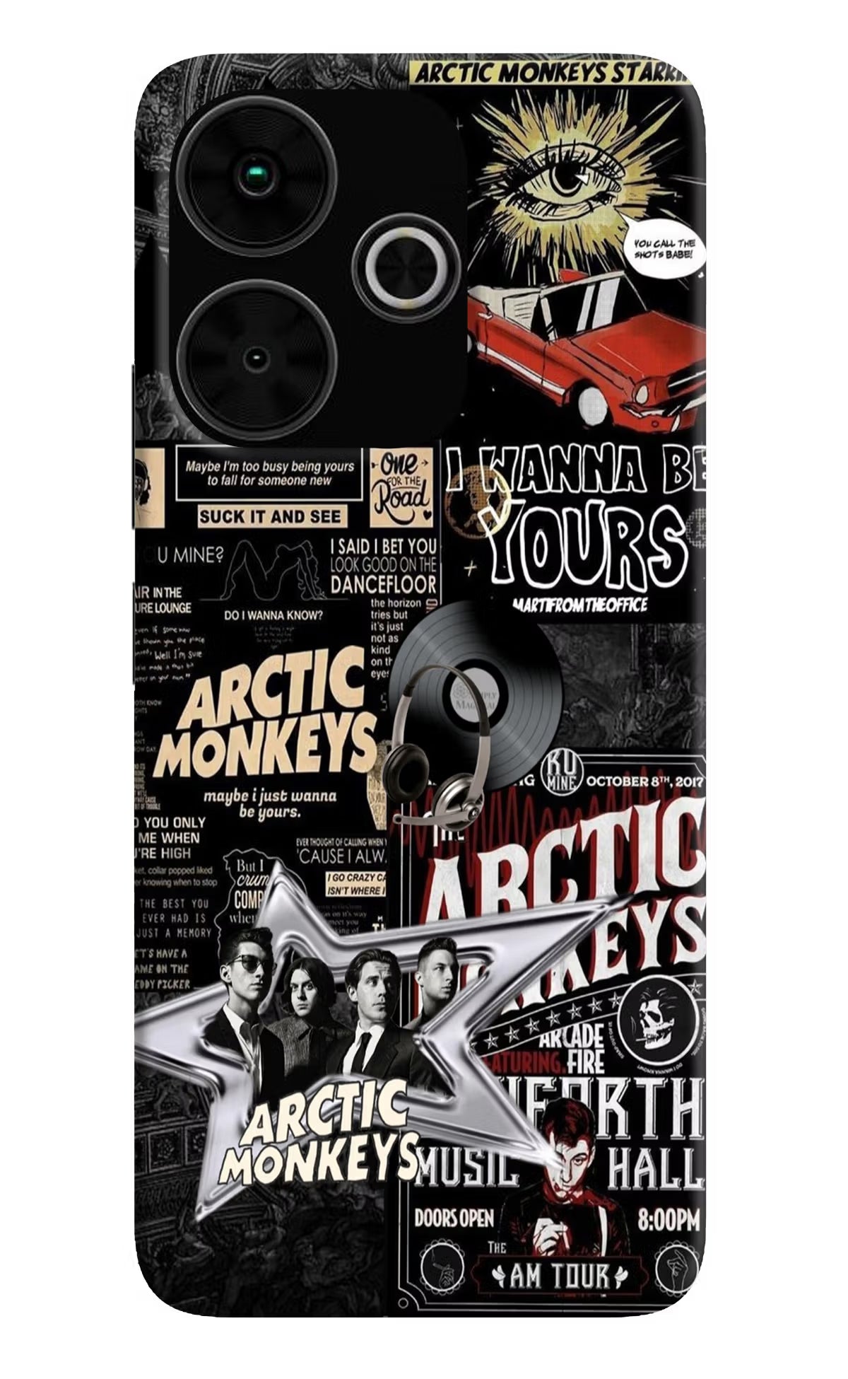 Arctic Monkeys Poco M6 Plus 5G Back Cover