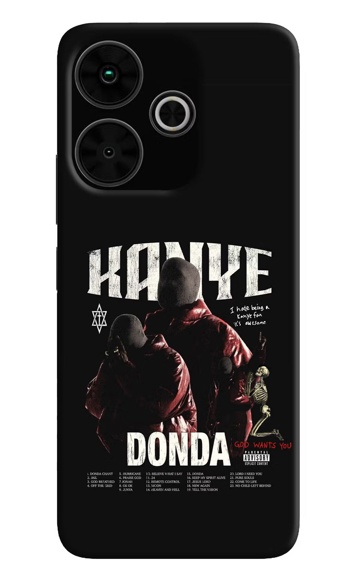 Donda Kanye West Poco M6 Plus 5G Back Cover