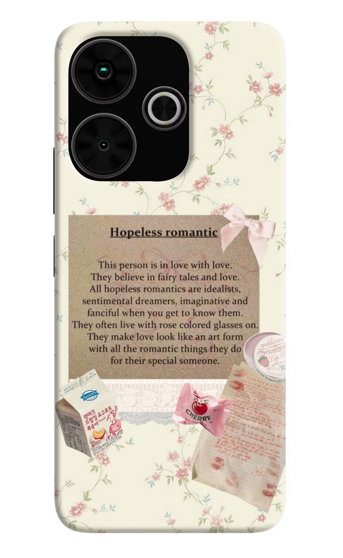Hopeless Romantic Poco M6 Plus 5G Back Cover