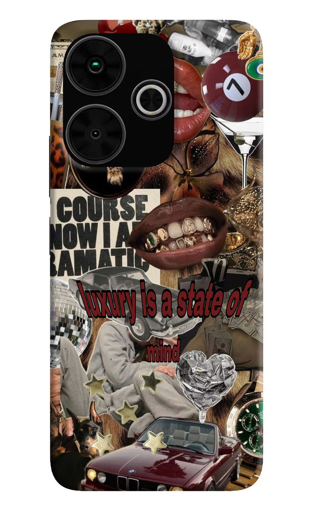 Luxury Poco M6 Plus 5G Back Cover