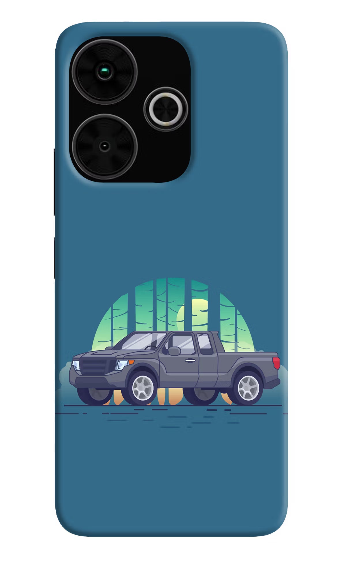 Retro Garage Vibe Poco M6 Plus 5G Back Cover
